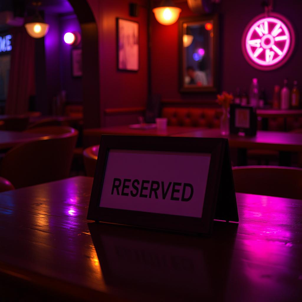 book a table